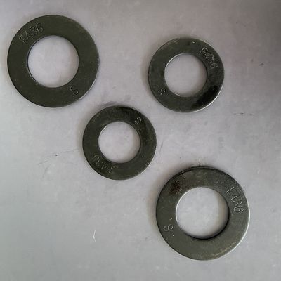 F436 غسالة/ غسالة فولاذ مسطحة، 1/4 &quot; - 4&quot; ، أكسيد أسود