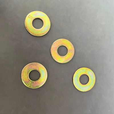 غسالة (يو إس إس) / غسالة فولاذية مسطحة، 1/4 &quot; - 3&quot; مطلية بالزنك / HDG