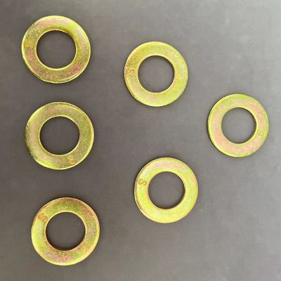 غسالة SAE / غسالة الفولاذ المسطحة ، 1/4 &quot; - 3 &quot; ، مطلية بالزنك / HDG