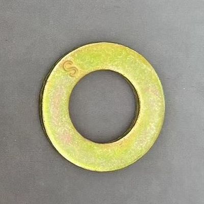غسالة الفولاذ المسطحة SAE 1/4 &quot; - 3&quot; مطلية بالزنك / HDG للبناء