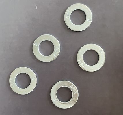 F436 غسالة الفولاذ المسطحة 1/4' - 4' ZINC النهاية S45C/40CR