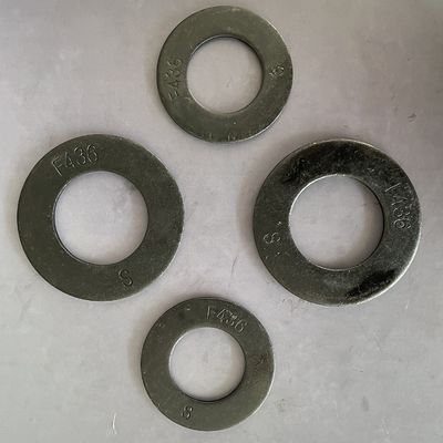 F436 غسالة الفولاذ المسطحة، 1/4' - 4'، أكسيد أسود لصناعة النفط والغاز