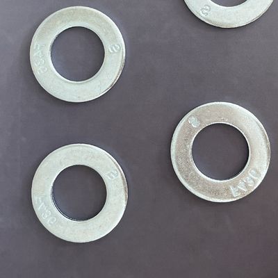 F436 غسالة الفولاذ المسطحة 1/4 &quot; - 4&quot; ، عادي / HDG للبناء الهيكلي الفولاذي